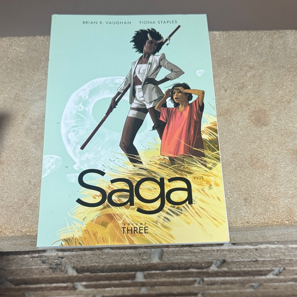 Saga Volume Three Graphic Novel